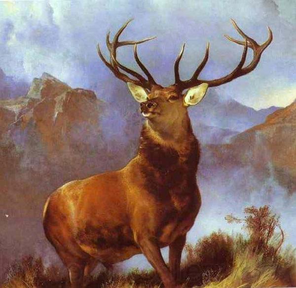 Sir edwin henry landseer,R.A. Monarch of the Glen by Sir Edwin Landseer